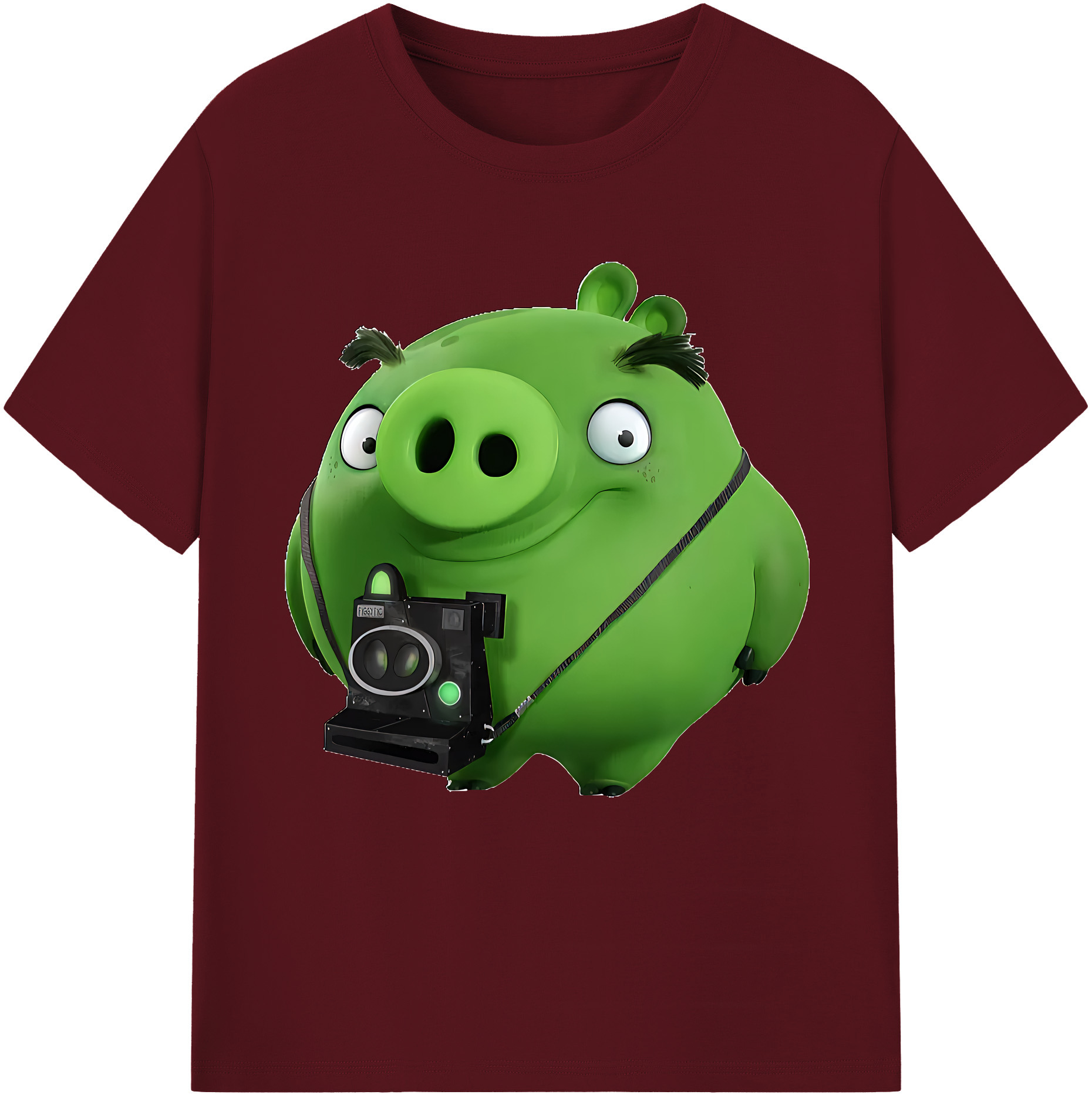 （画像用） Angry Birds アングリーバード 綿100％半袖Tシャツ（フロントプリント）